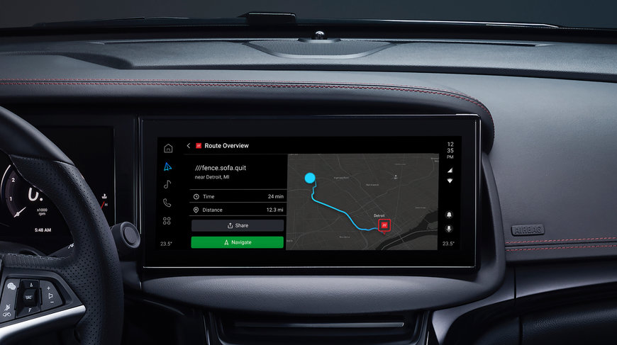 what3words and HARMAN introduce an enhanced automotive offering